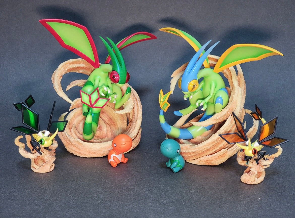 [IN STOCK] 1/20 Scale World Figure [PALLET TOWN] - Trapinch & Vibrava & Flygon