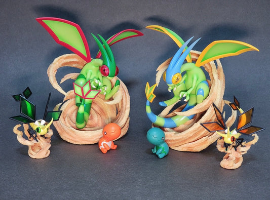 [IN STOCK] 1/20 Scale World Figure [PALLET TOWN] - Trapinch & Vibrava & Flygon