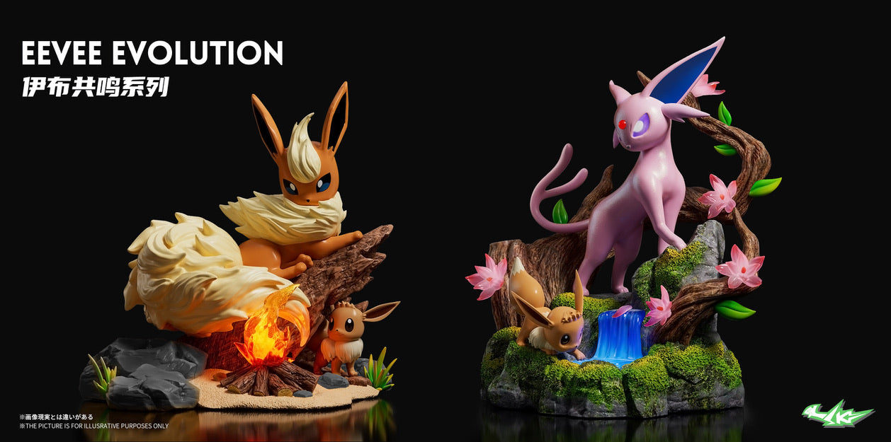 [PREORDER] 1/20 Scale World Figure [SK] - Eevee & Espeon