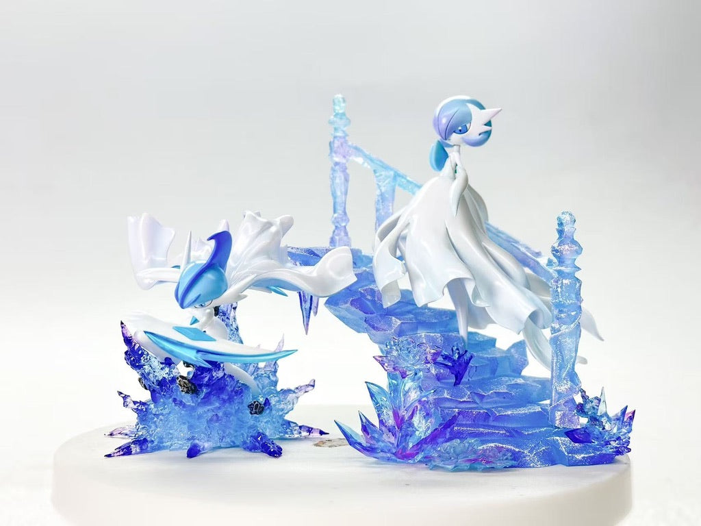 [IN STOCK] 1/20 Scale World Figure [PALLET TOWN] - Mega Gardevoir & Mega Gallade