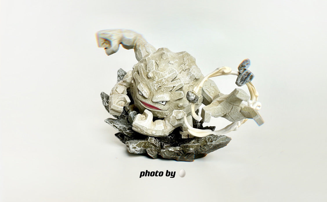 [IN STOCK] 1/20 Scale World Figure [PALLET TOWN] - Geodude & Graveler & Golem