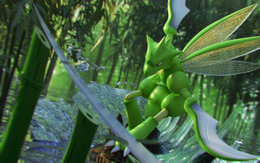 [PREORDER] 1/20 Scale World Figure [CORONET] - Scyther