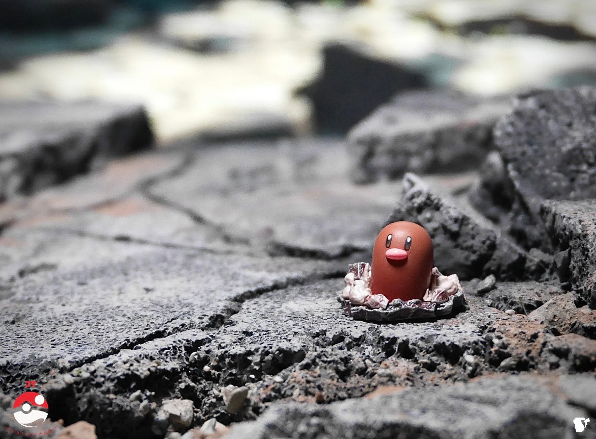 [IN STOCK] 1/20 Scale World Figure [BOOM] - Diglett & Dugtrio