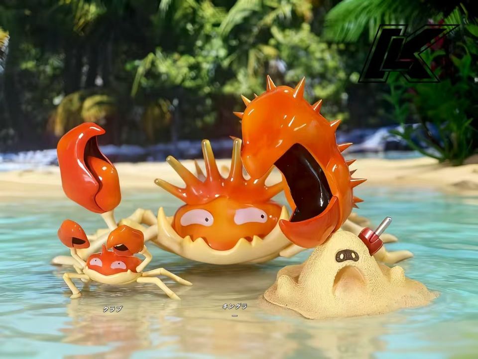 [PREORDER] 1/20 Scale World Figure [HAPPY HOUSE] - Krabby & Kingler