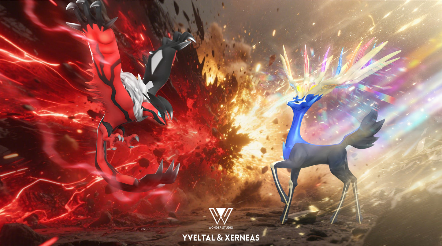 [PREORDER] 1/20 Scale World Figure [WONDER] - Xerneas & Yveltal
