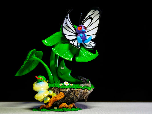 [PREORDER] 1/20 Scale World Figure [DZJ] - Caterpie & Metapod & Butterfree