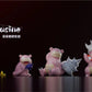 [PREORDER] 1/20 Scale World Figure [LIMOUSINE] - Slowpoke & Slowbro & Slowking & Mega Slowbro