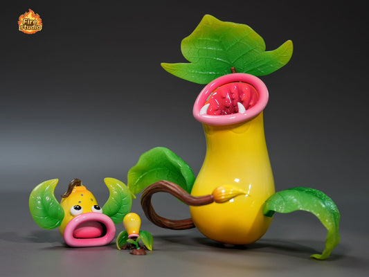 [PREORDER] 1/20 Scale World Figure [FIRE] - Bellsprout & Weepinbell & Victreebel