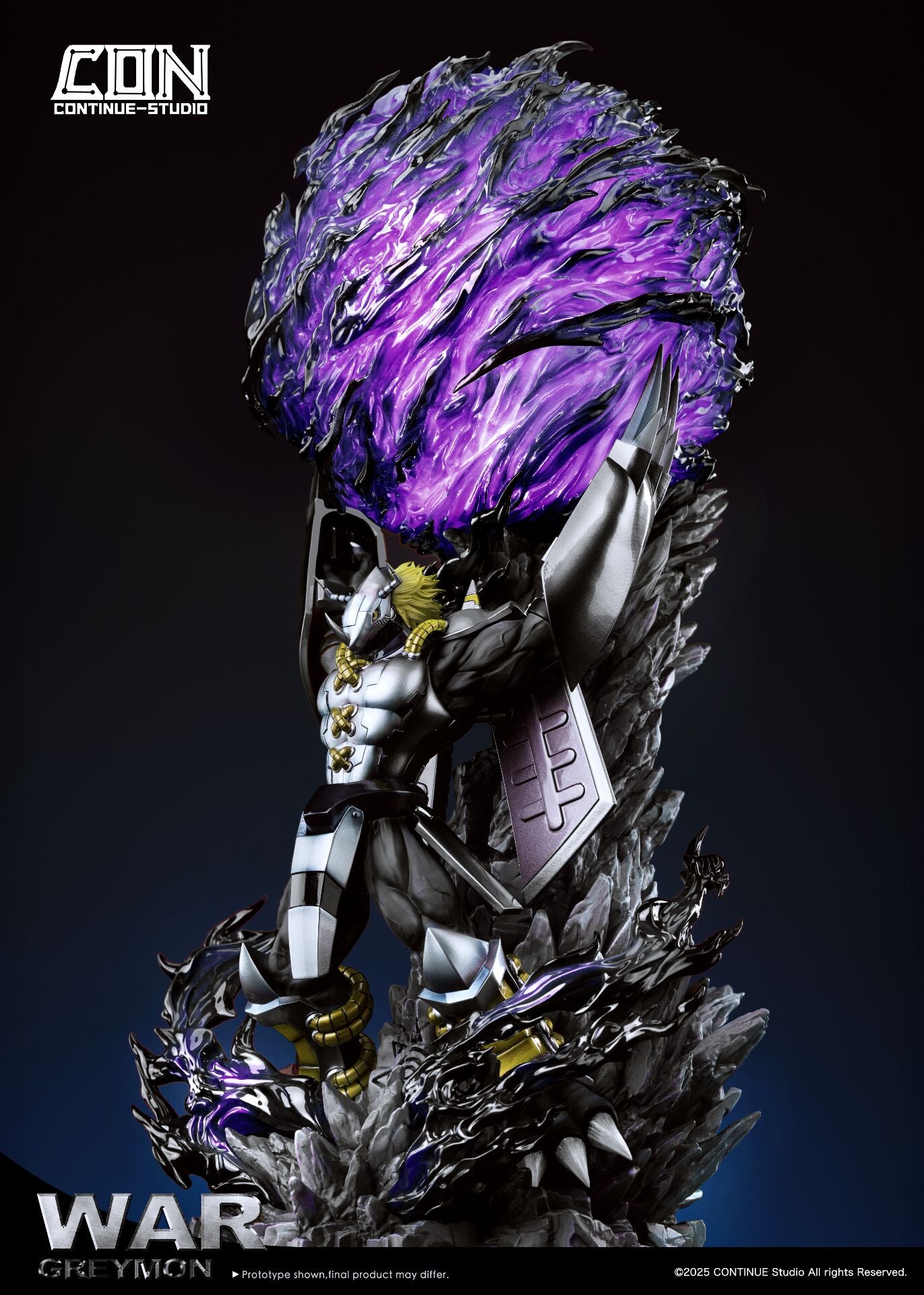 [PREORDER] Digimon Figure [CONTINUE] - War Greymon