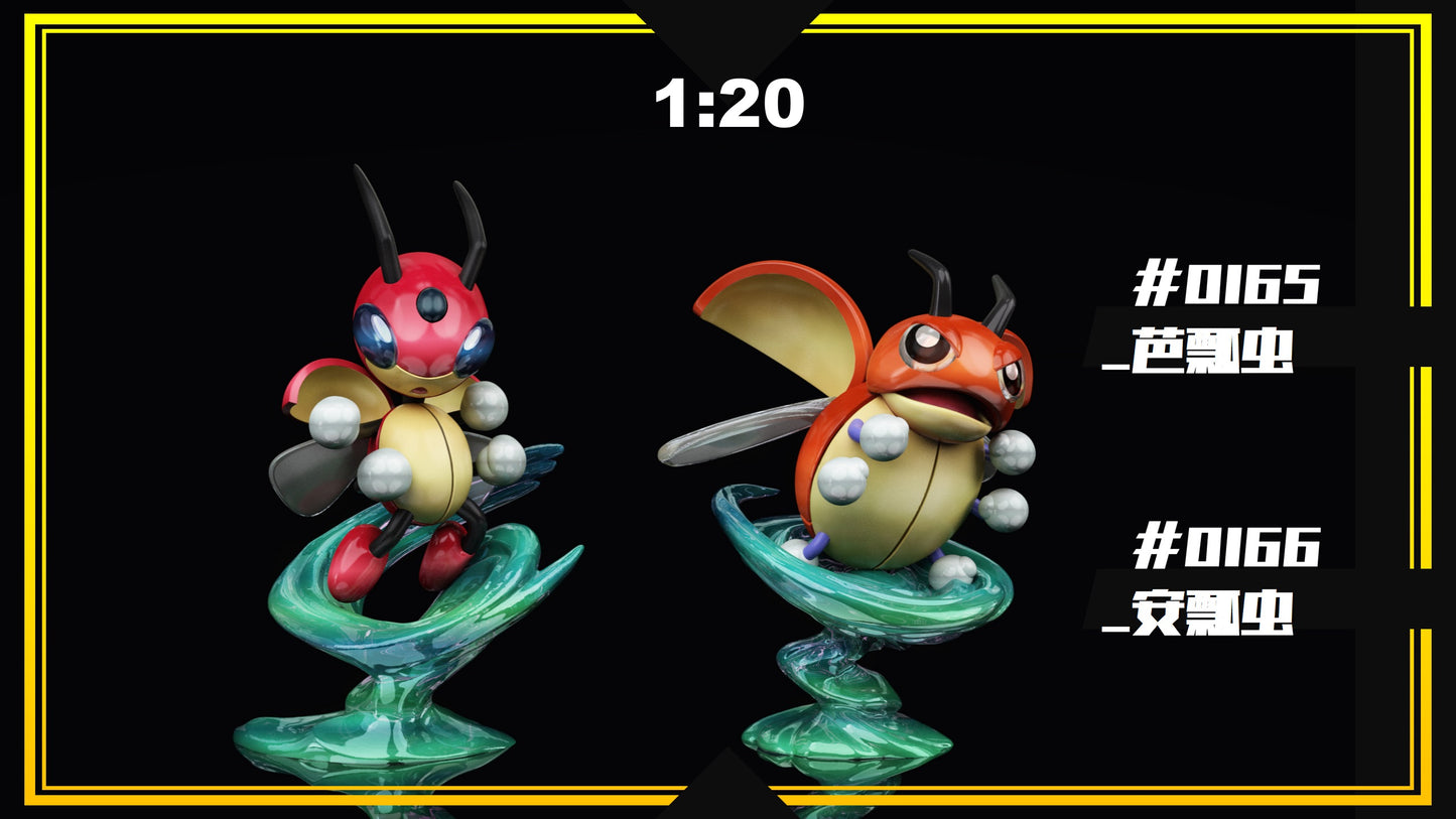 [PREORDER] 1/20 Scale World Figure [SXG] - Ledyba & Ledian