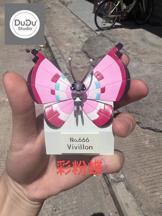 [PREORDER] 1/20 Scale World Figure [DUDU] - Butterfree & Venomoth & Beautifly & Dustox & Mothim & Volcarona & Vivillon & Frosmoth