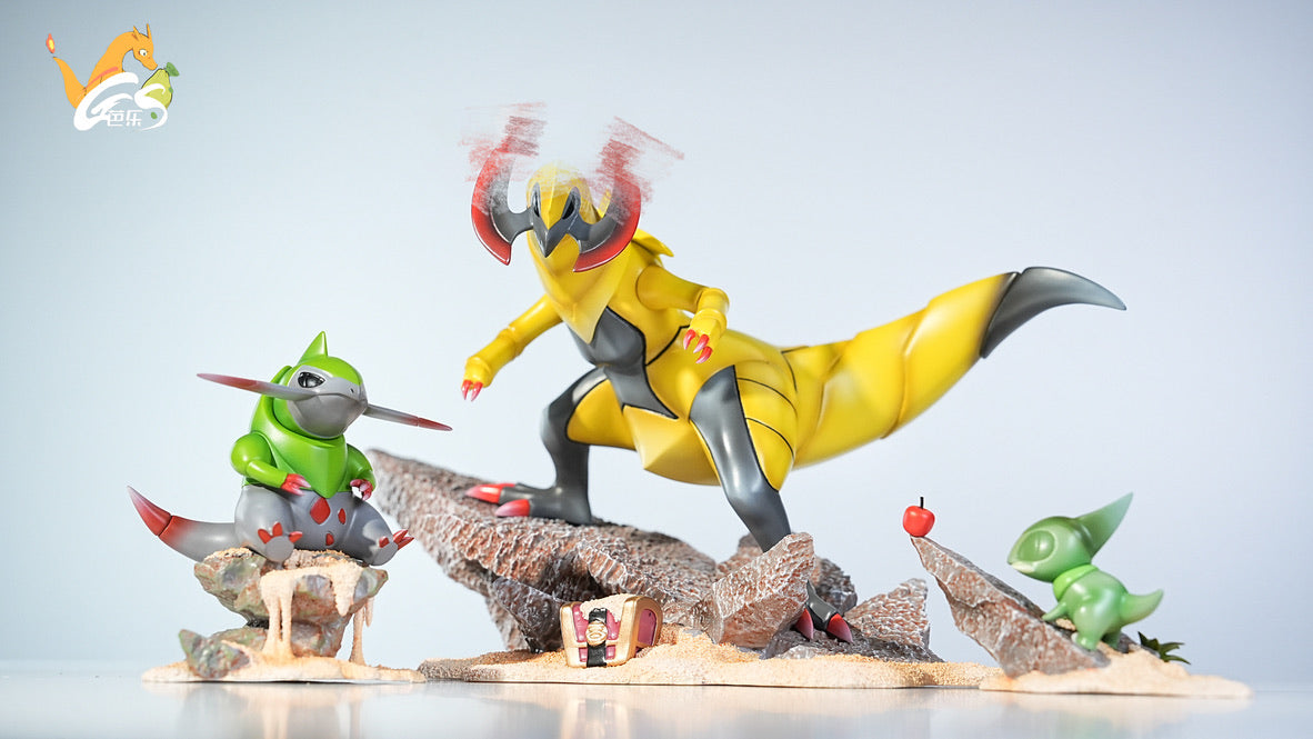 [PREORDER] 1/20 Scale World Figure [BALE] - Axew & Fraxure & Haxorus