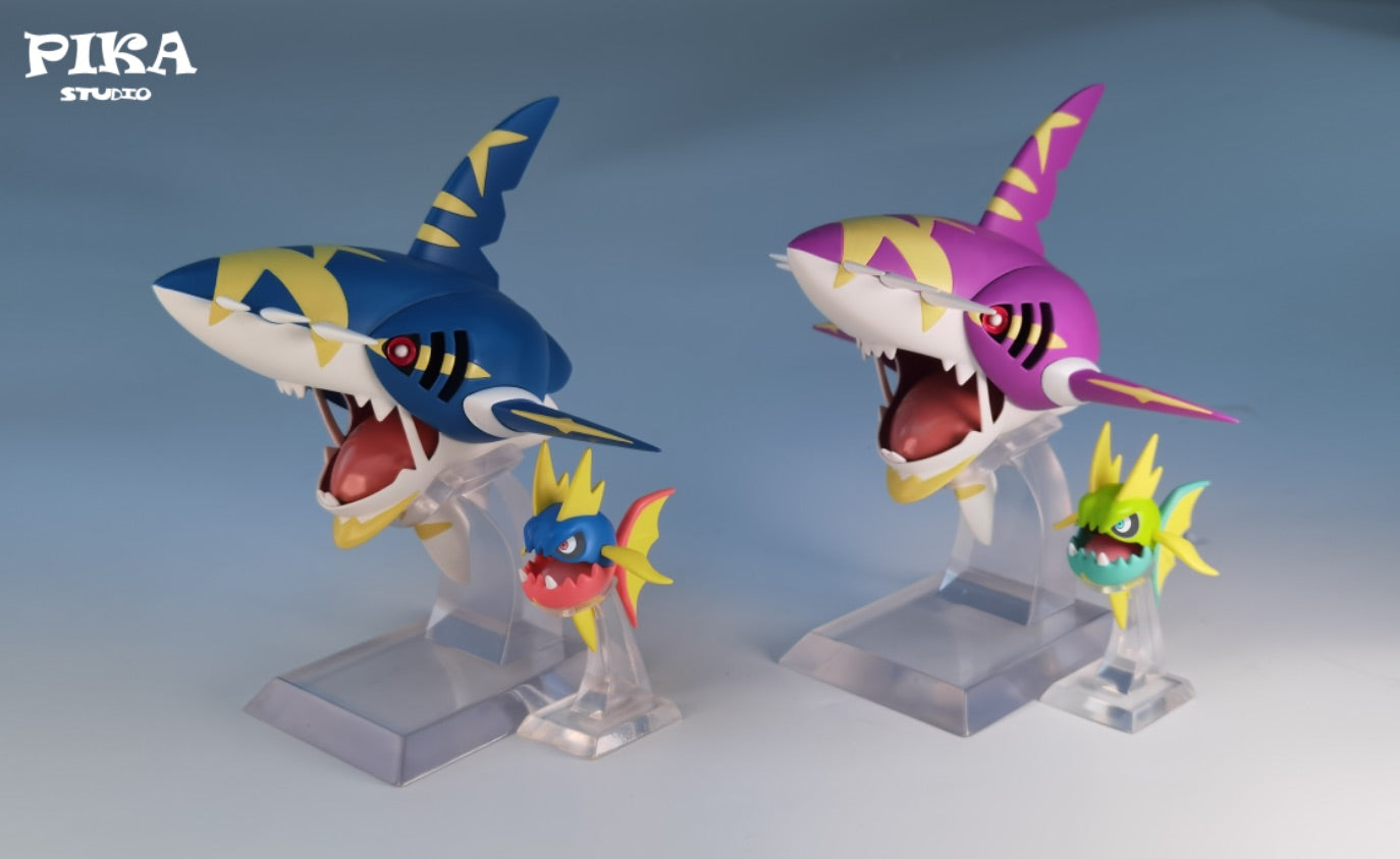 [IN STOCK] 1/20 Scale World Figure [PIKA] - Carvanha & Sharpedo & Mega Sharpedo