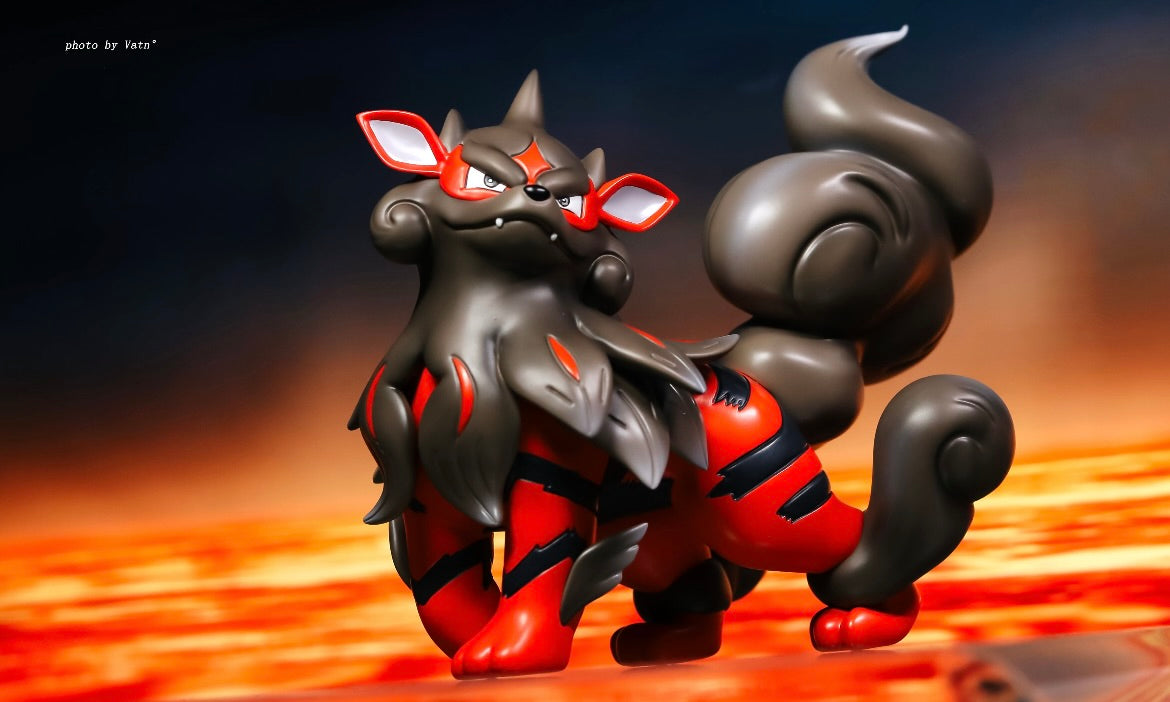 [IN STOCK] 1/20 Scale World Figure [YH] - Hisuian Growlithe & Arcanine