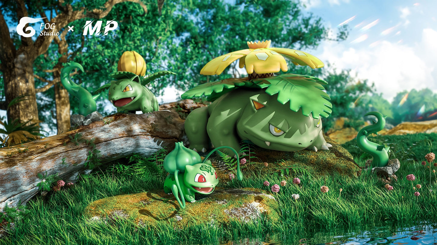 [PREORDER] 1/20 Scale World Figure [FOG] - Bulbasaur & Ivysaur & Venusaur