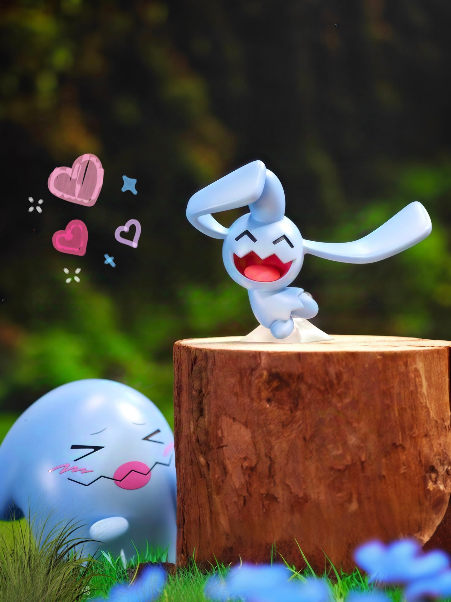 [IN STOCK] 1/20 Scale World Figure [POKEHUB] - Wobbuffet & Wynaut