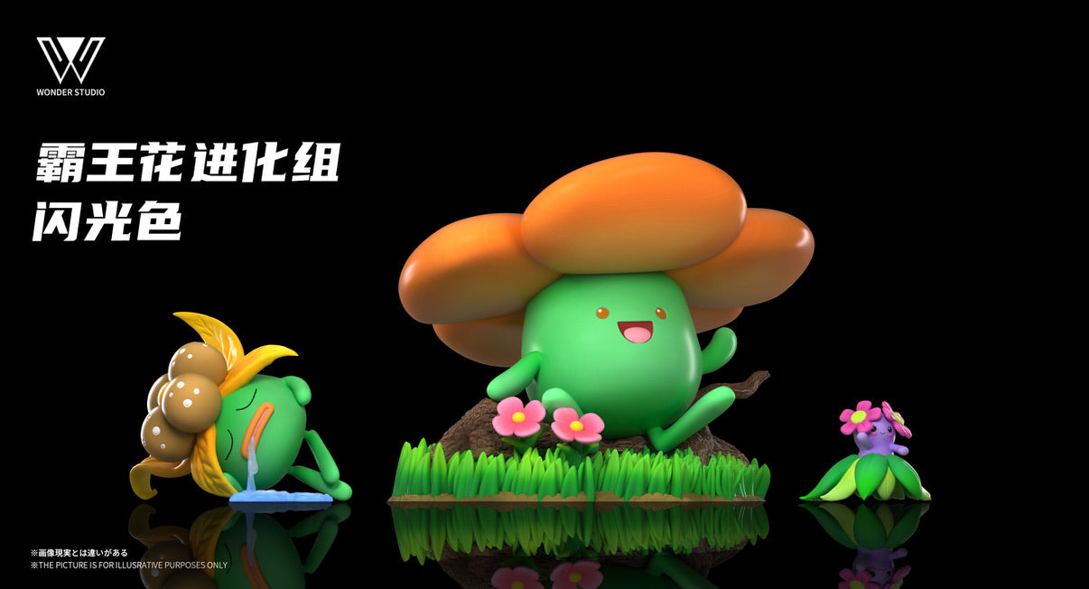 [PREORDER] 1/20 Scale World Figure [WONDER] - Oddish & Gloom & Vileplume & Bellossom & Tangela & Tangrowth