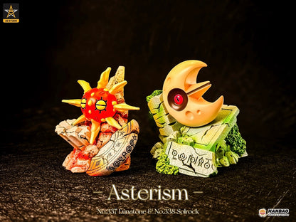 [IN STOCK] 1/20 Scale World Figure [ASTERISM] - Solrock & Lunatone