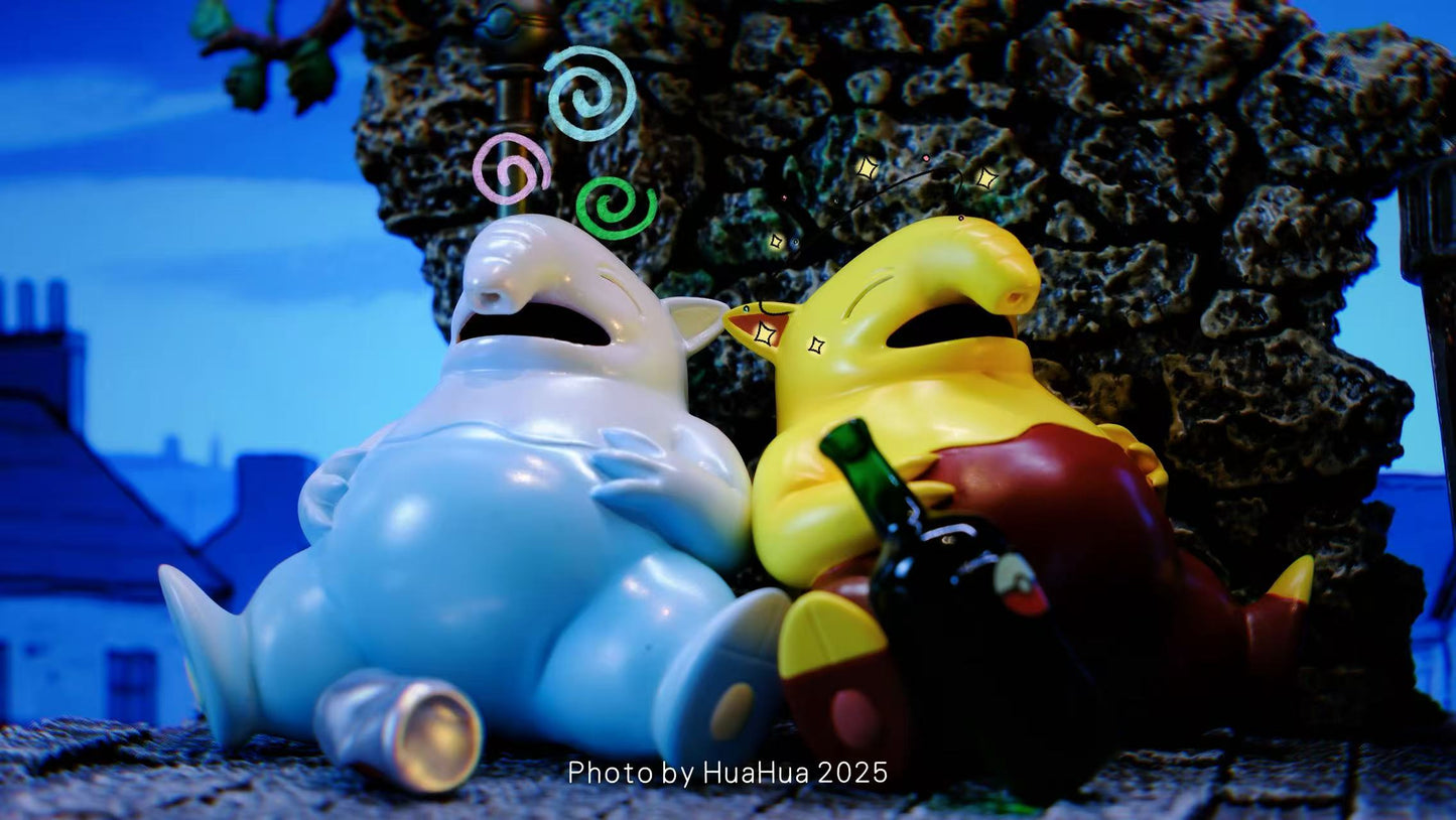 [IN STOCK] 1/20 Scale World Figure [WONDER] - Drowzee & Hypno