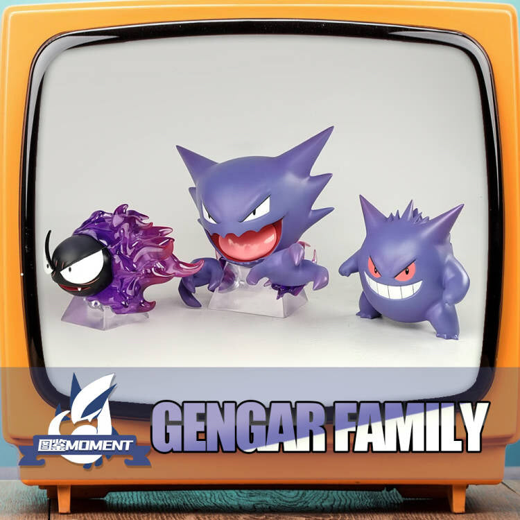 [PREORDER CLOSED] 1/20 Scale World Figure [POKEDEX MOMENT] - Gastly & Haunter & Gengar