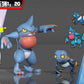 [IN STOCK] 1/20 Scale World Figure [SXG] - Croagunk & Toxicroak