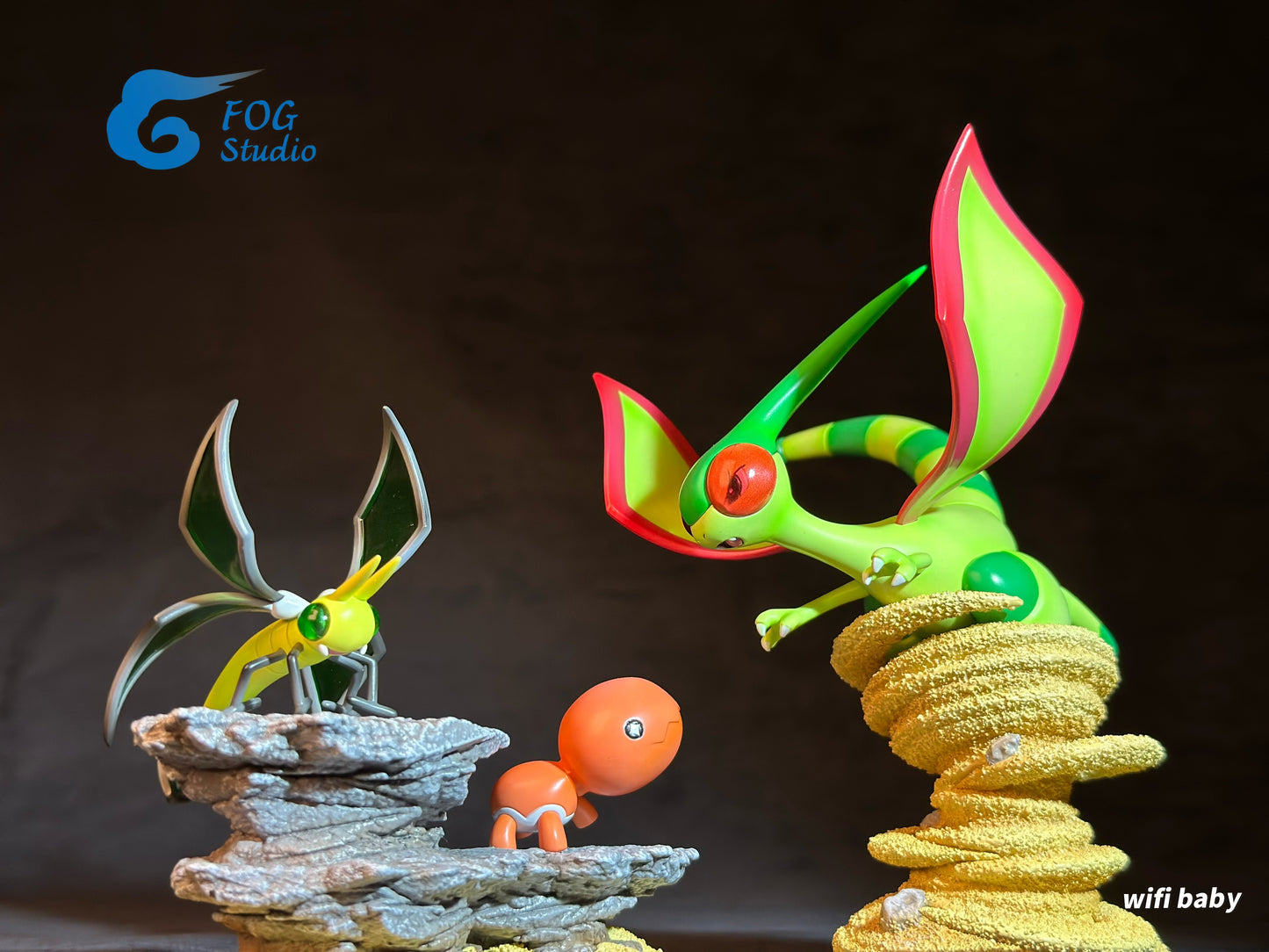 [PREORDER] 1/20 Scale World Figure [FOG] - Trapinch & Vibrava & Flygon