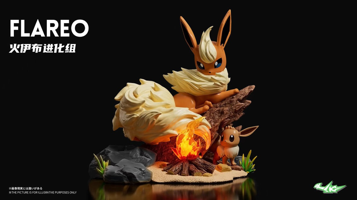 [PREORDER] 1/20 Scale World Figure [SK] - Eevee & Flareon