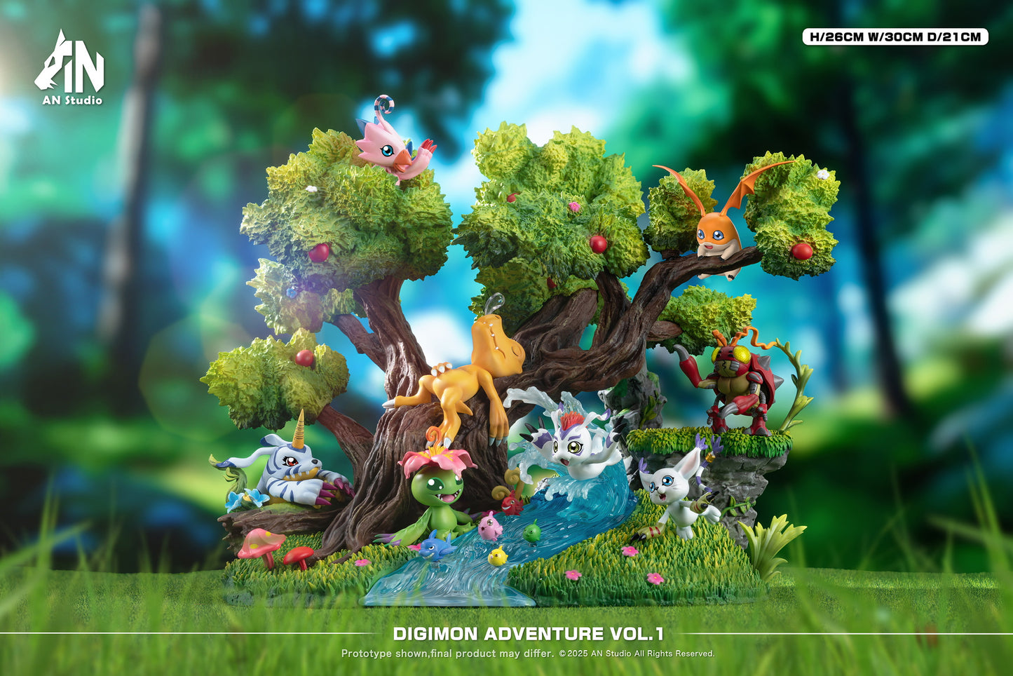 [PREORDER] Digimon Figure [AN] - Digimon Adventure Vol. 1