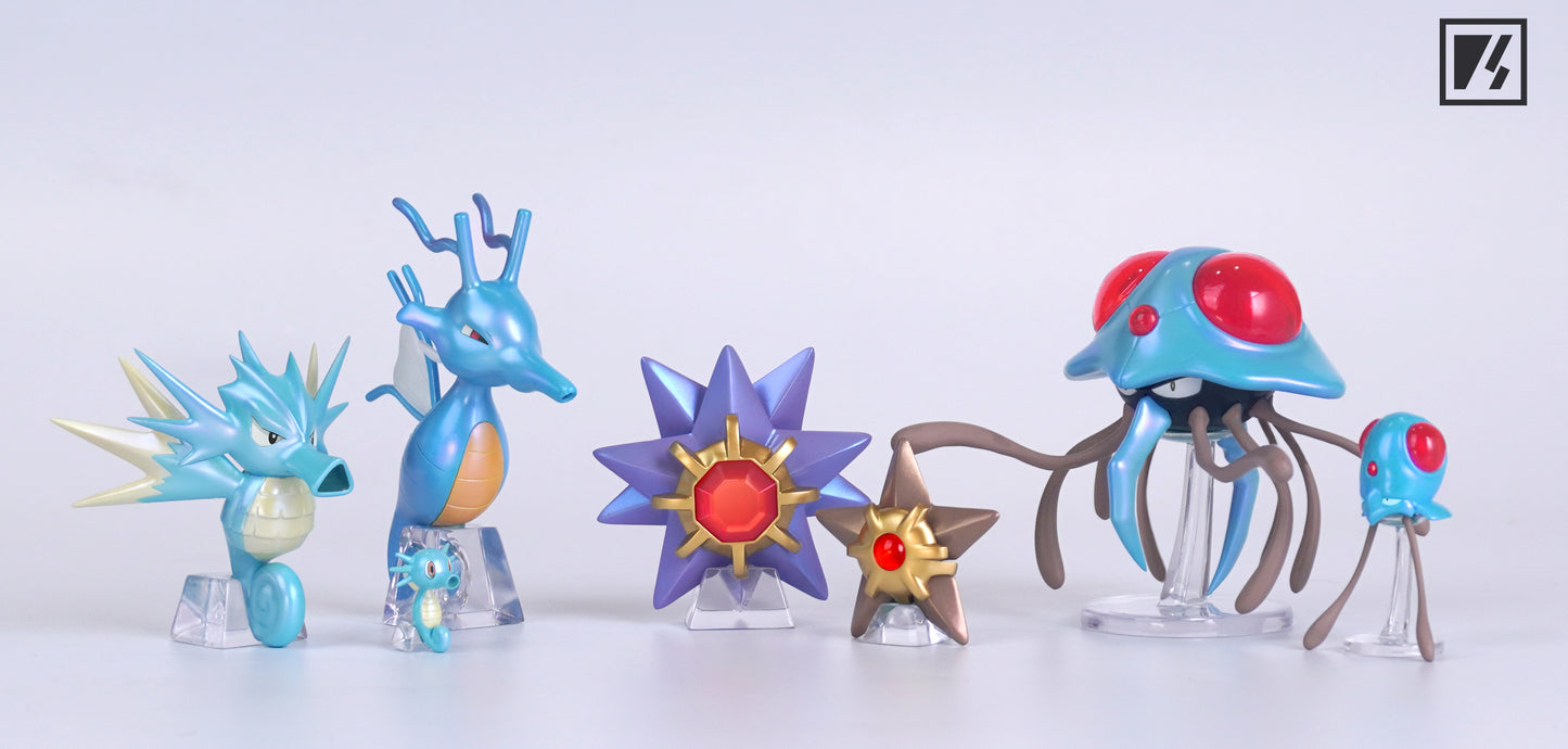 [PREORDER] 1/20 Scale World Figure [VS] - Horsea & Seadra & Kingdra & Tentacool & Tentacruel & Staryu & Starmie