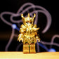 [IN STOCK] Custom Designed Minifigure [MINIFIGURE WORLD] - Gold Saint