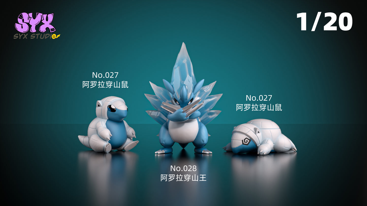 [PREORDER] 1/20 Scale World Figure [SYX] - Alolan Sandshrew & Sandslash