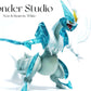 [IN STOCK] 1/20 Scale World Figure [WONDER] - Black Kyurem & White Kyurem