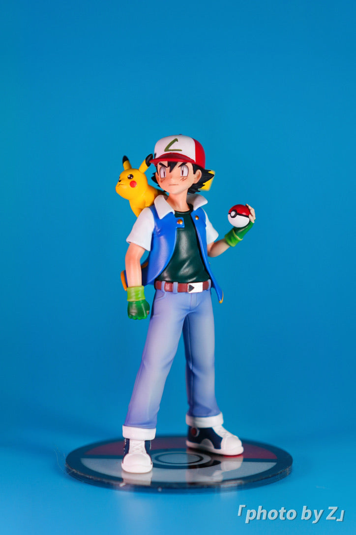 [IN STOCK] 1/20 Scale World Figure [UING] - Ash Ketchum & Pikachu