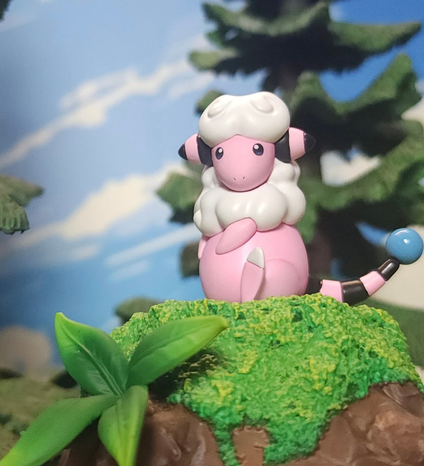 [IN STOCK] 1/20 Scale World Figure [T1] - Mareep & Flaaffy & Ampharos