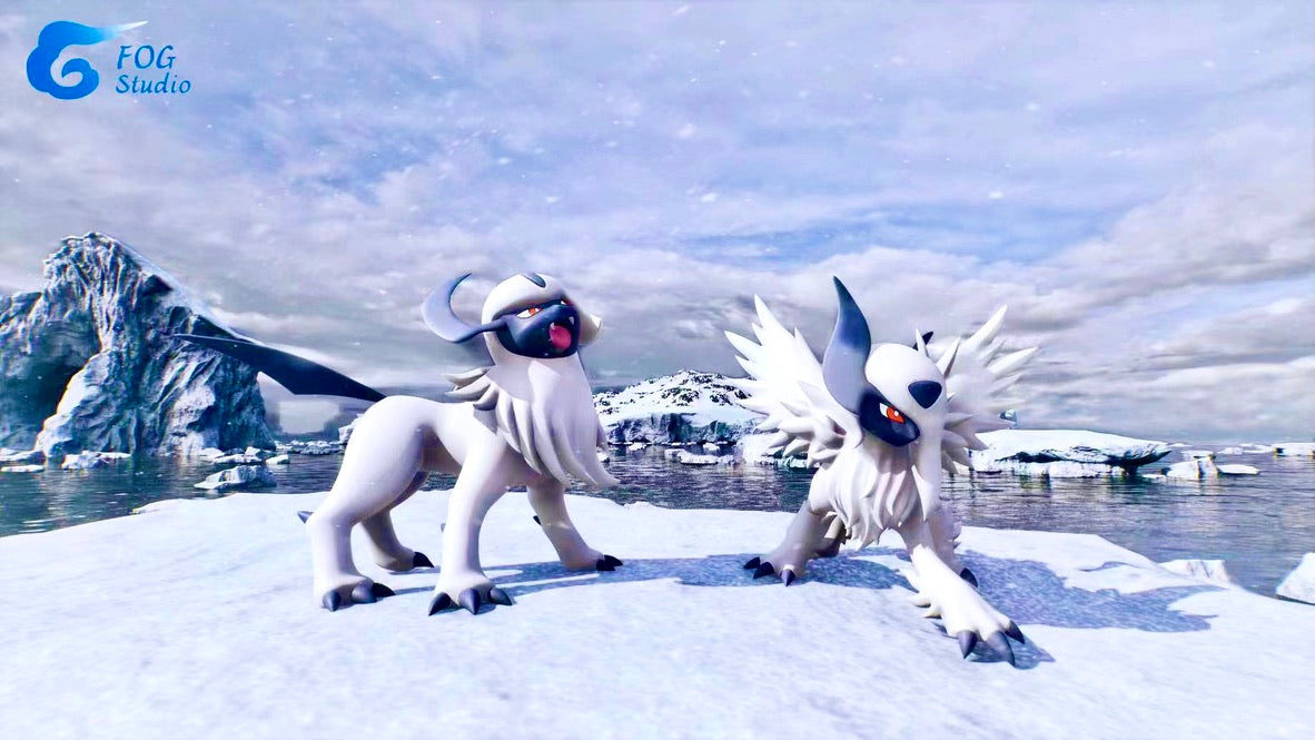 [PREORDER] 1/20 Scale World Figure [FOG] - Absol & Mege Absol