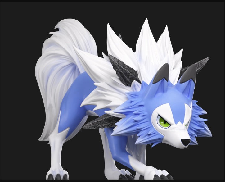 [PREORDER] 1/20 Scale World Figure [WONDER] - Lycanroc (Midday & Midnight)