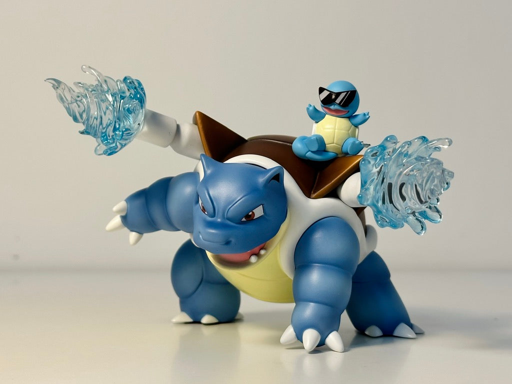 [IN STOCK] 1/20 Scale World Figure [MG] - Squirtle & Wartortle & Blastoise