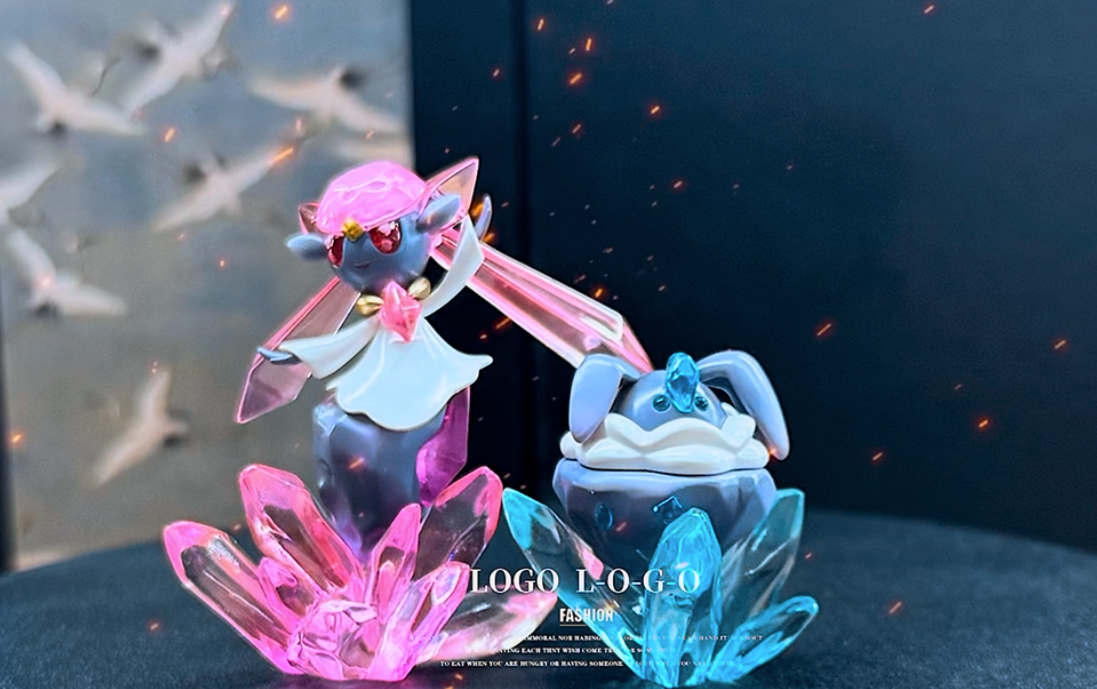 [PREORDER] 1/20 Scale World Figure [DZJ] - Carbink & Diancie & Mega Diancie
