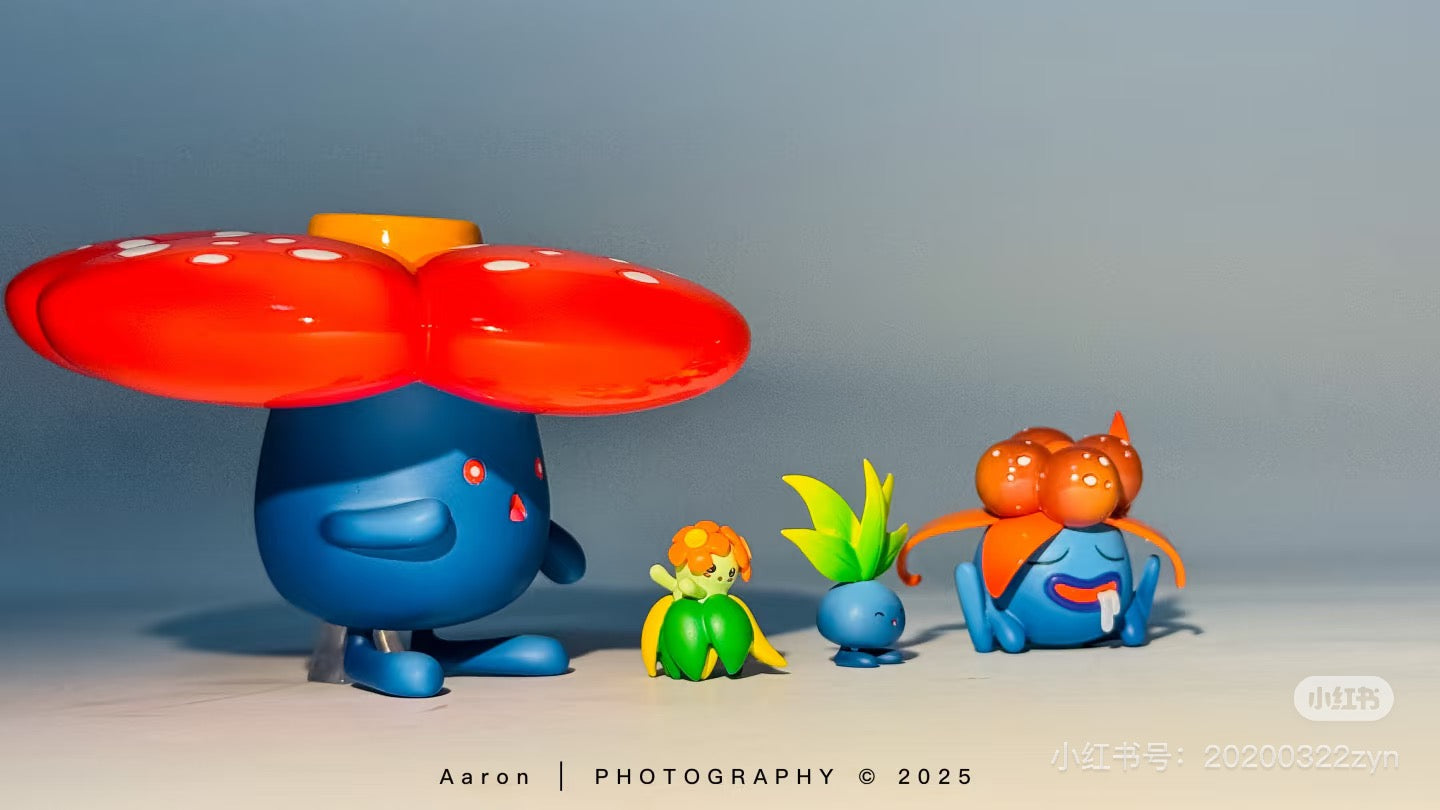 [IN STOCK] 1/20 Scale World Figure [LEMON] - Oddish & Gloom & Vileplume & Bellossom