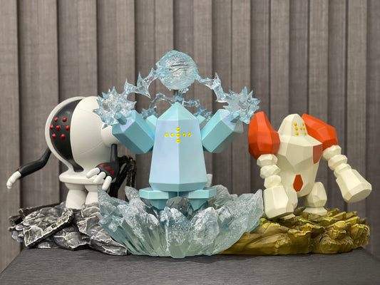 [IN STOCK] 1/20 Scale World Figure [AB] - Regirock & Regice & Registeel