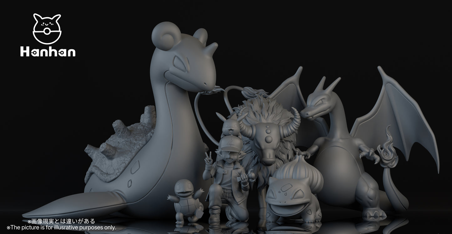[PREORDER] 1/20 Scale World Figure [HANHAN] - Ash Team
