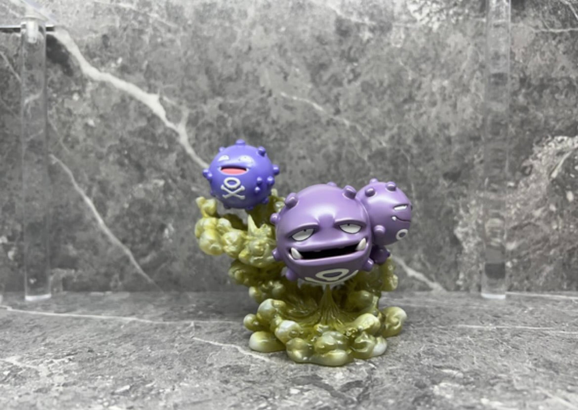 [IN STOCK] 1/20 Scale World Figure [PALLET TOWN] - Koffing & Weezing