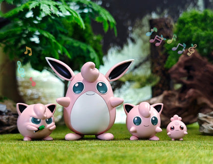 [IN STOCK] 1/20 Scale World Figure [VS] - Jigglypuff & Wigglytuff & Igglybuff