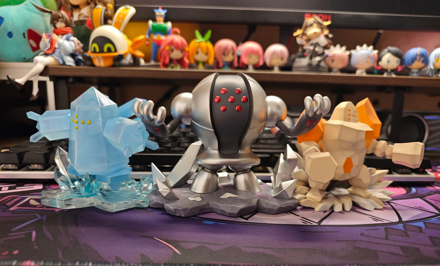 [IN STOCK] 1/20 Scale World Figure [ACE] - Regirock & Regice & Registeel