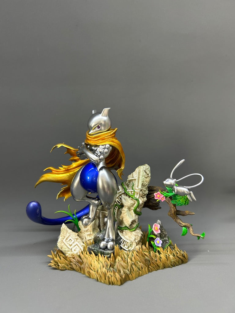 [PREORDER] 1/20 Scale World Figure [MIRACLE ISLAND] - Mewtwo & Mew