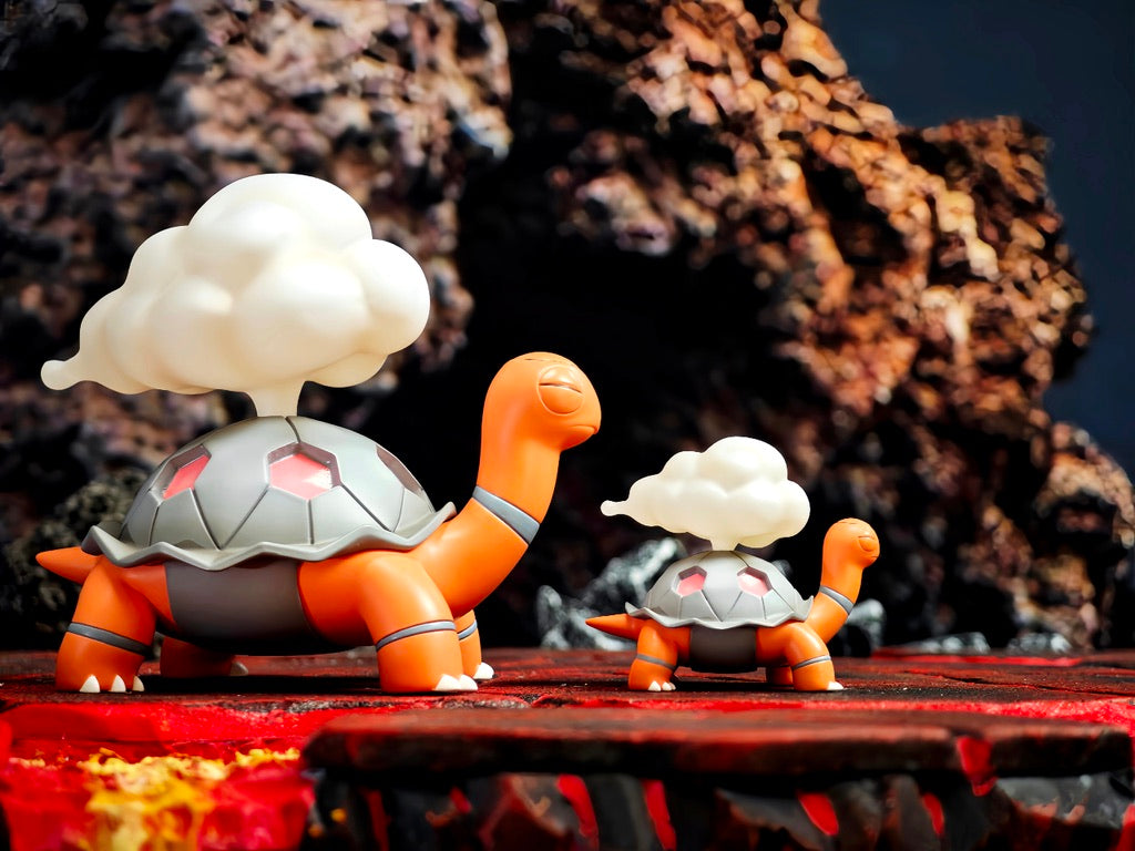[IN STOCK] 1/20 Scale World Figure [POKEDEX MOMENT] - Flannery & Torkoal