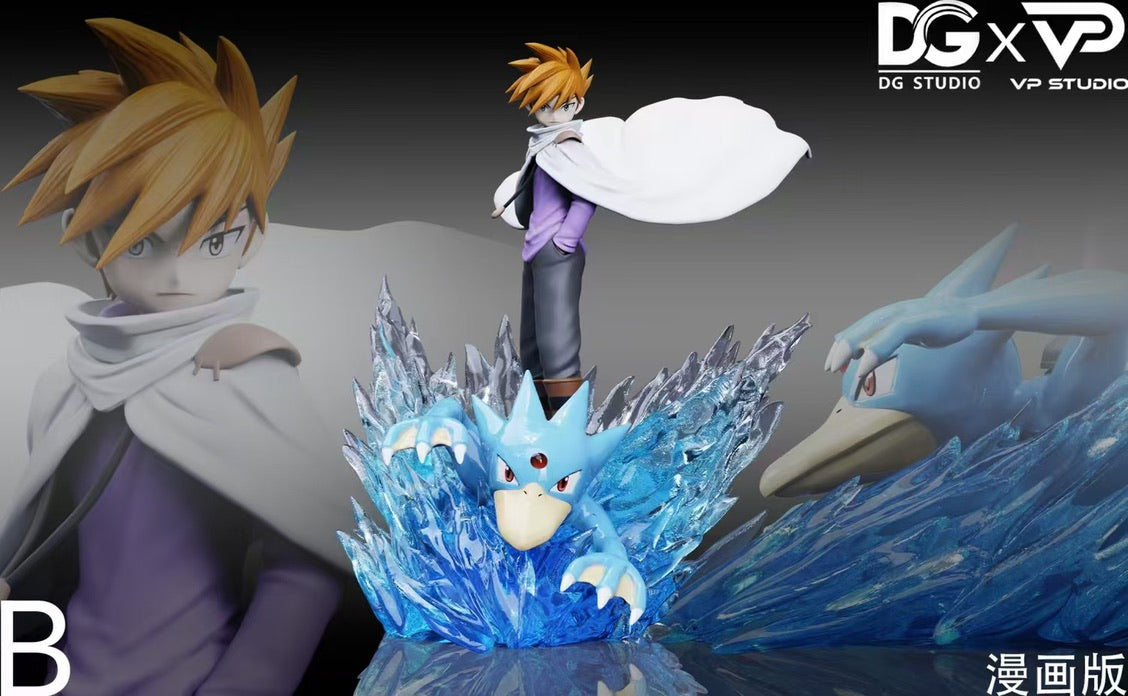 [PREORDER] 1/20 Scale World Figure [DG] - Blue (Adventures) & Golduck