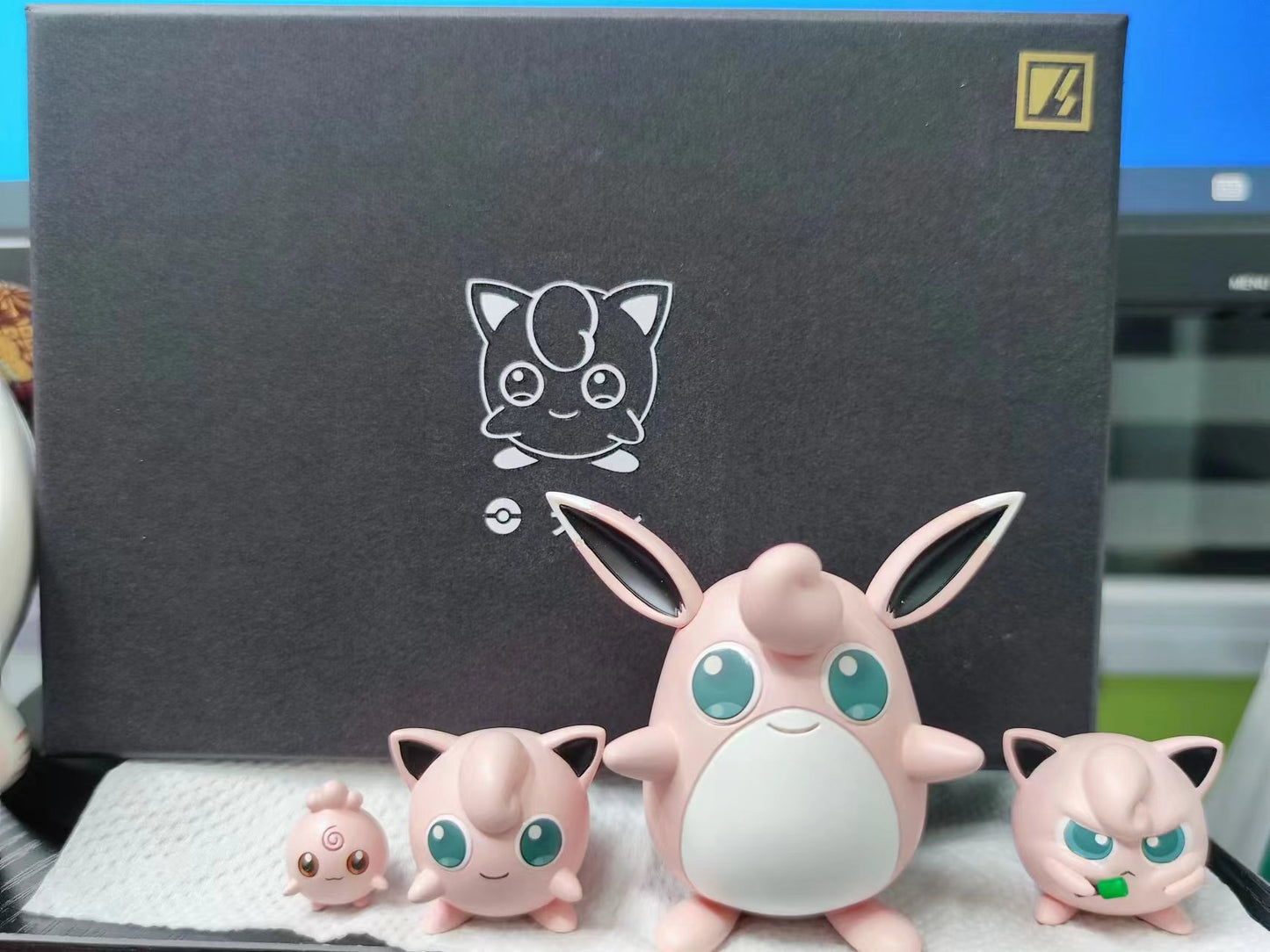 [IN STOCK] 1/20 Scale World Figure [VS] - Jigglypuff & Wigglytuff & Igglybuff