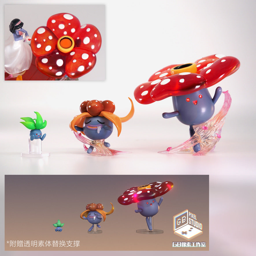 [PREORDER] 1/20 Scale World Figure [GB PIXEL] - Erika & Oddish & Gloom & Vileplume