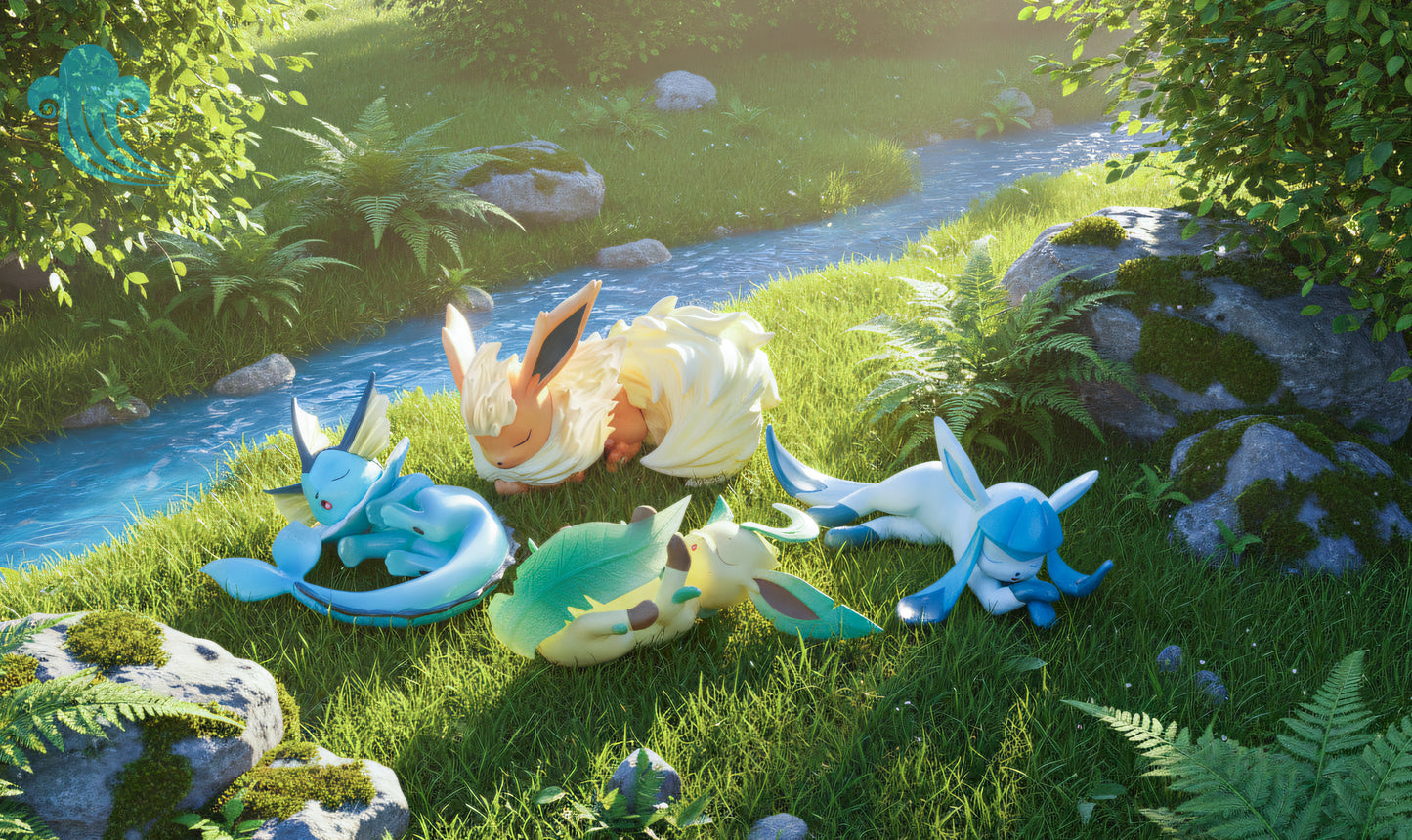 [PREORDER] 1/20 Scale World Figure [LFG] - Leafeon & Glaceon